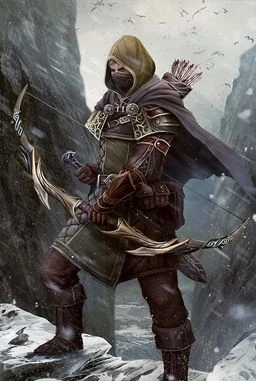 Hooded Figure - Factionless Unit card